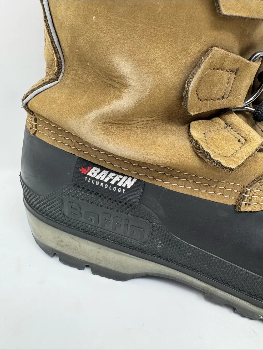 Baffin Technology Insulated Winter Snow Boots Brown Black Men’s Size 10